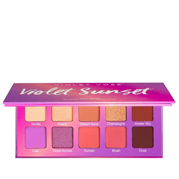 Violet Voss Violet Sunset Pro Series Eye Shadow & Pressed Pigment Palette NEW - Picture 4 of 6